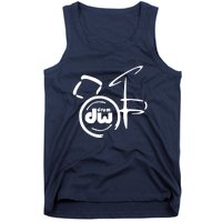 DW Drum Music Instrument Logo Tank Top