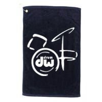 DW Drum Music Instrument Logo Platinum Collection Golf Towel