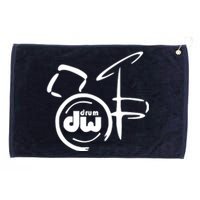 DW Drum Music Instrument Logo Grommeted Golf Towel