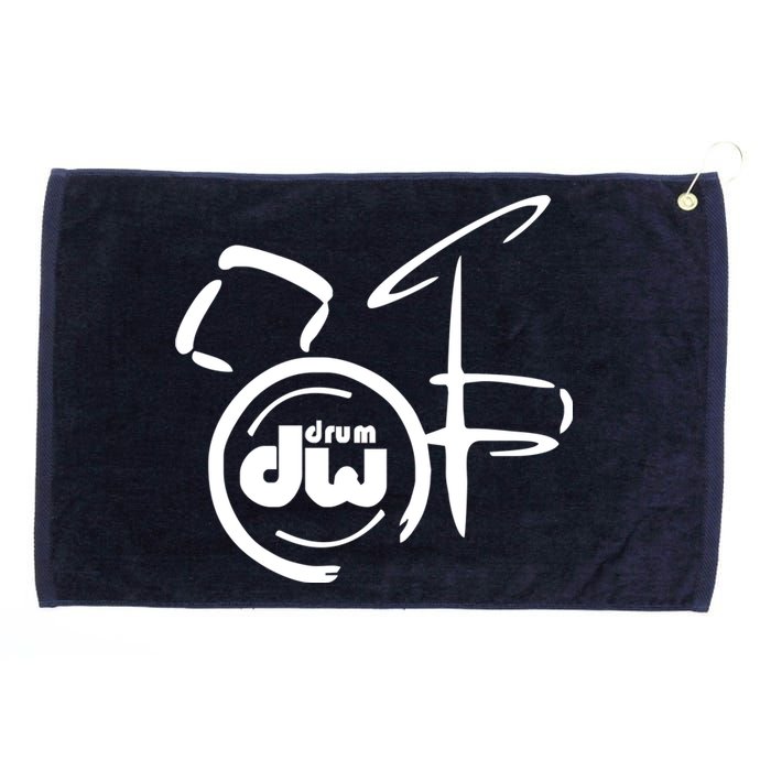 DW Drum Music Instrument Logo Grommeted Golf Towel