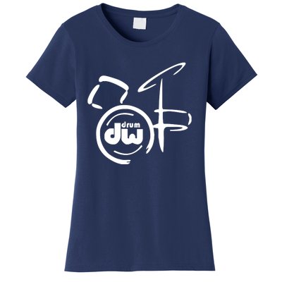 DW Drum Music Instrument Logo Women's T-Shirt