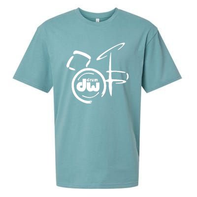 DW Drum Music Instrument Logo Sueded Cloud Jersey T-Shirt