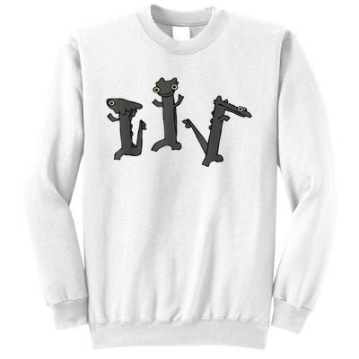 Dancing Dragon Meme Sweatshirt