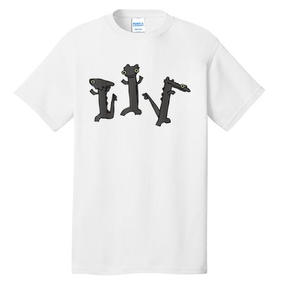 Dancing Dragon Meme Tall T-Shirt