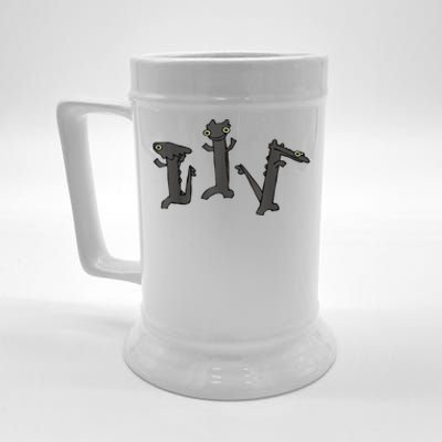 Dancing Dragon Meme Beer Stein