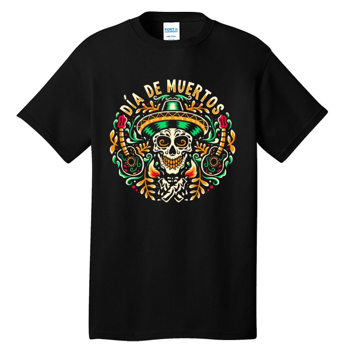 Dia De Muertos Tall T-Shirt