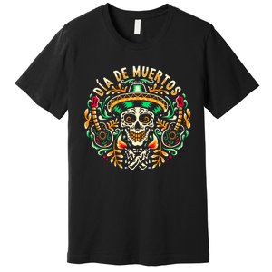 Dia De Muertos Premium T-Shirt