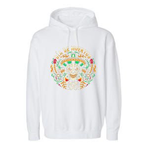 Dia De Muertos Garment-Dyed Fleece Hoodie