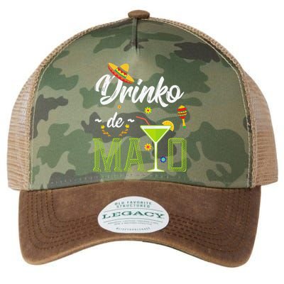 Drinko De Mayo Fiesta Mexican Funny Party Legacy Tie Dye Trucker Hat