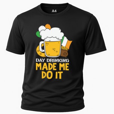 Day Drinking Made Me Do It St Patricks Day Performance Shirt