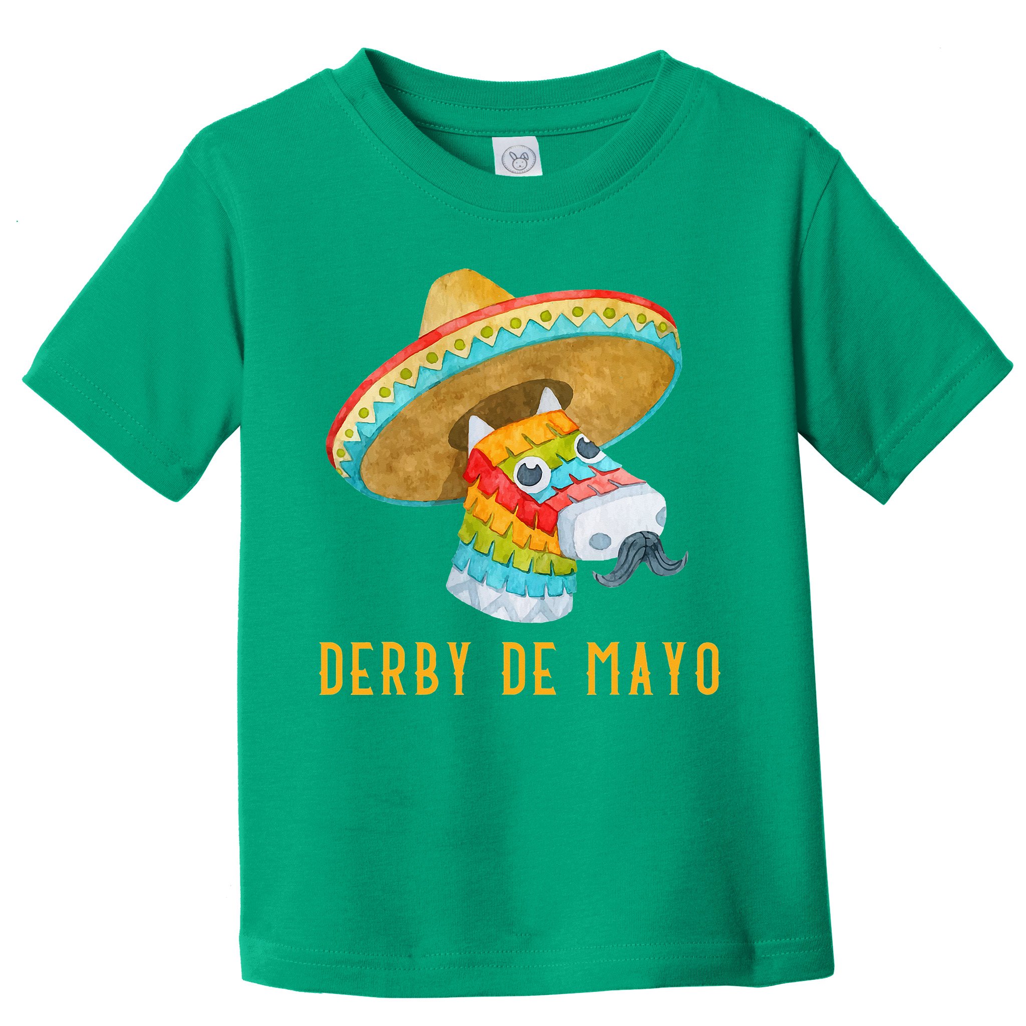 Derby de Mayo Kentucky Horse Race Mexico Pinata Mexican Toddler T-Shirt