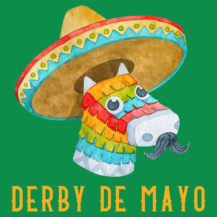 Derby de Mayo Kentucky Horse Race Mexico Pinata Mexican Toddler T-Shirt
