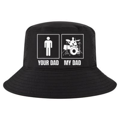 Drummer Dad My Dad Is A Drummer Cool Comfort Performance Bucket Hat