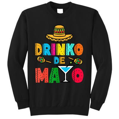 Drinko De Mayo Funny Cinco De Mayo Mexican Fiesta Tall Sweatshirt