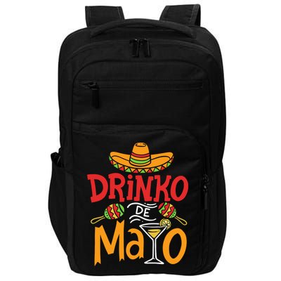 Drinko De Mayo Cinco De Mayo Fiesta Impact Tech Backpack