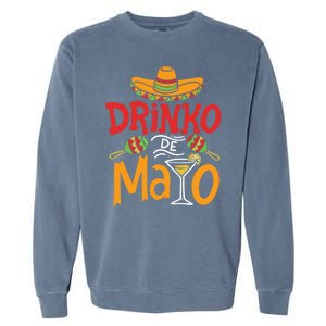 Drinko De Mayo Cinco De Mayo Fiesta Garment-Dyed Sweatshirt