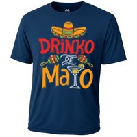 Drinko De Mayo Cinco De Mayo Fiesta Cooling Performance Crew T-Shirt