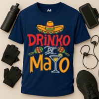 Drinko De Mayo Cinco De Mayo Fiesta Cooling Performance Crew T-Shirt