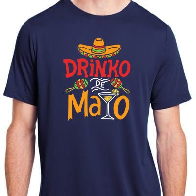 Drinko De Mayo Cinco De Mayo Fiesta Adult ChromaSoft Performance T-Shirt