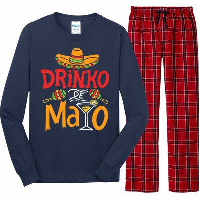 Drinko De Mayo Cinco De Mayo Fiesta Long Sleeve Pajama Set