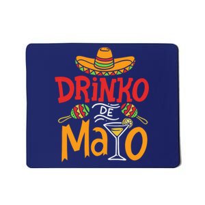 Drinko De Mayo Cinco De Mayo Fiesta Mousepad