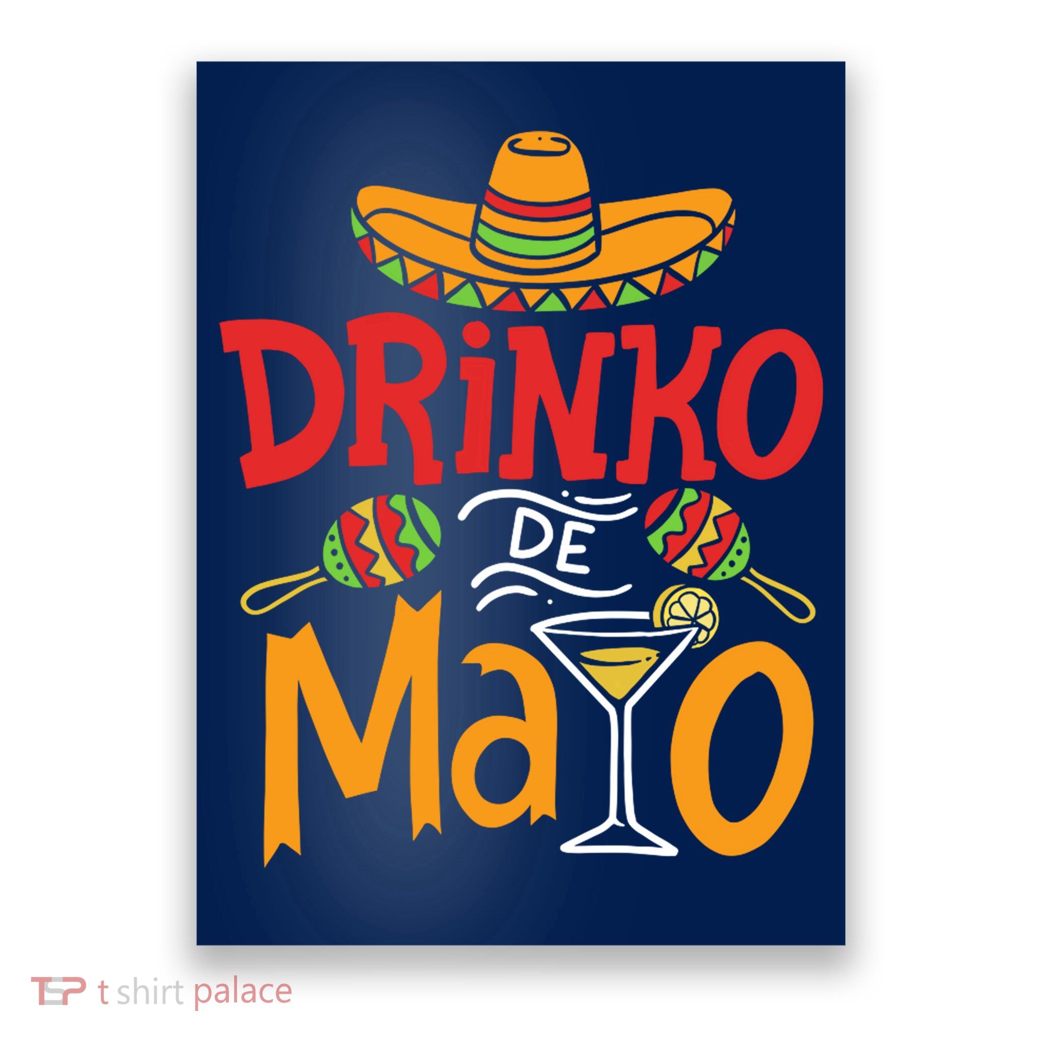 Drinko De Mayo Cinco De Mayo Fiesta Poster