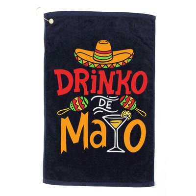 Drinko De Mayo Cinco De Mayo Fiesta Golf Towel