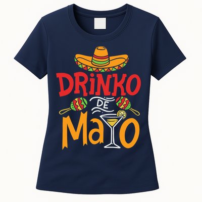 Drinko De Mayo Cinco De Mayo Fiesta Womens T-Shirt