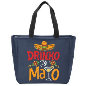 Drinko De Mayo Cinco De Mayo Fiesta Zip Tote Bag