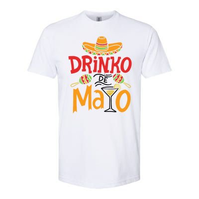 Drinko De Mayo Cinco De Mayo Fiesta Softstyle CVC T-Shirt