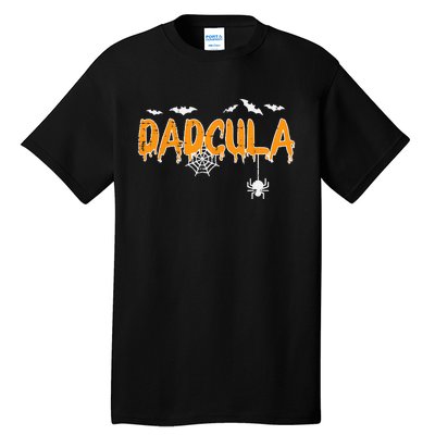 Dadcula Daddy Matching Family Halloween Costume Dad Tall T-Shirt