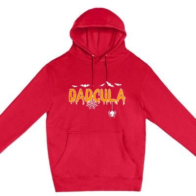 Dadcula Daddy Matching Family Halloween Costume Dad Premium Pullover Hoodie