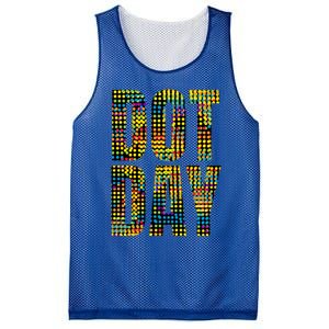 Dot Day Make Your Mark And See Where It Takes You Gift Mesh Reversible Basketball Jersey Tank