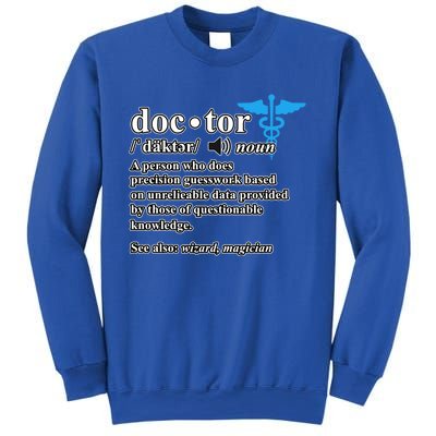 Doctor Definition Medical School Student Graduate Graphic Gift Sweatshirt