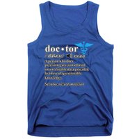 Doctor Definition Medical School Student Graduate Graphic Gift Tank Top