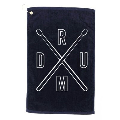 Drum Drummer Music Musician Platinum Collection Golf Towel