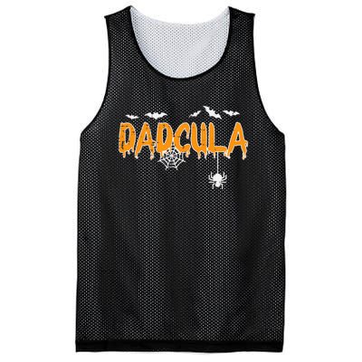 Dadcula Daddy Matching Family Halloween Costume Dad Mesh Reversible Basketball Jersey Tank