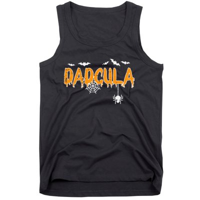 Dadcula Daddy Matching Family Halloween Costume Dad Tank Top