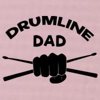 Drumline Dad Music Marching Band Support Drumsticks 25L Jumbo Tote