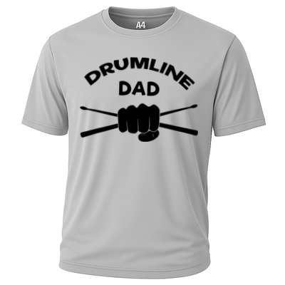Drumline Dad Music Marching Band Support Drumsticks Performance Shirt