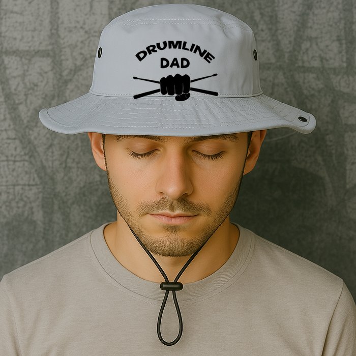 Drumline Dad Music Marching Band Support Drumsticks Bucket Hat