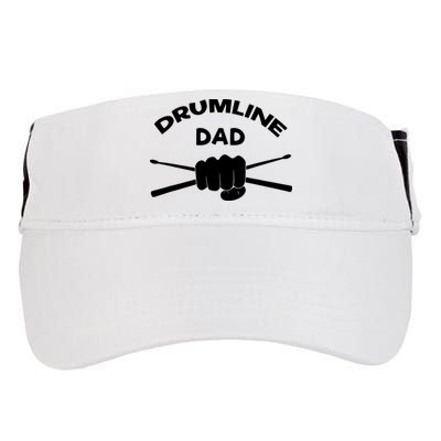 Drumline Dad Music Marching Band Support Drumsticks Adult Drive Performance Visor