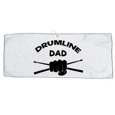 Drumline Dad Music Marching Band Support Drumsticks Large Microfiber Waffle Golf Towel