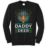 Daddy Deer Matching Family Christmas Funny Gift Sweatshirt