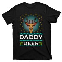 Daddy Deer Matching Family Christmas Funny Gift T-Shirt