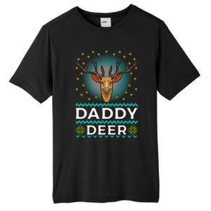 Daddy Deer Matching Family Christmas Funny Gift Tall Fusion ChromaSoft Performance T-Shirt