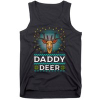 Daddy Deer Matching Family Christmas Funny Gift Tank Top