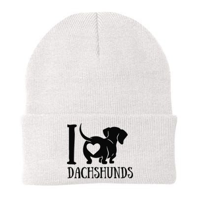 Dachshund Dad Mom Owner Lover Dog Paws Weiner I Love Dachs Beanie
