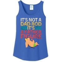 Distressed Dad Meaningful Gift Its Not A Dad Bod Its A Father Figure Gift Ladies Essential Tank