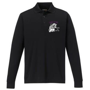 Die Die My Darling Performance Long Sleeve Polo